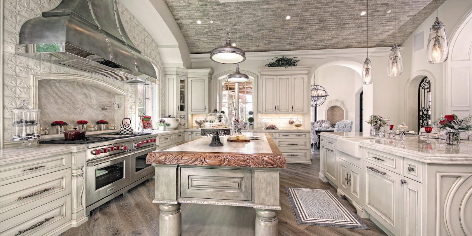 inside luxury kitchens